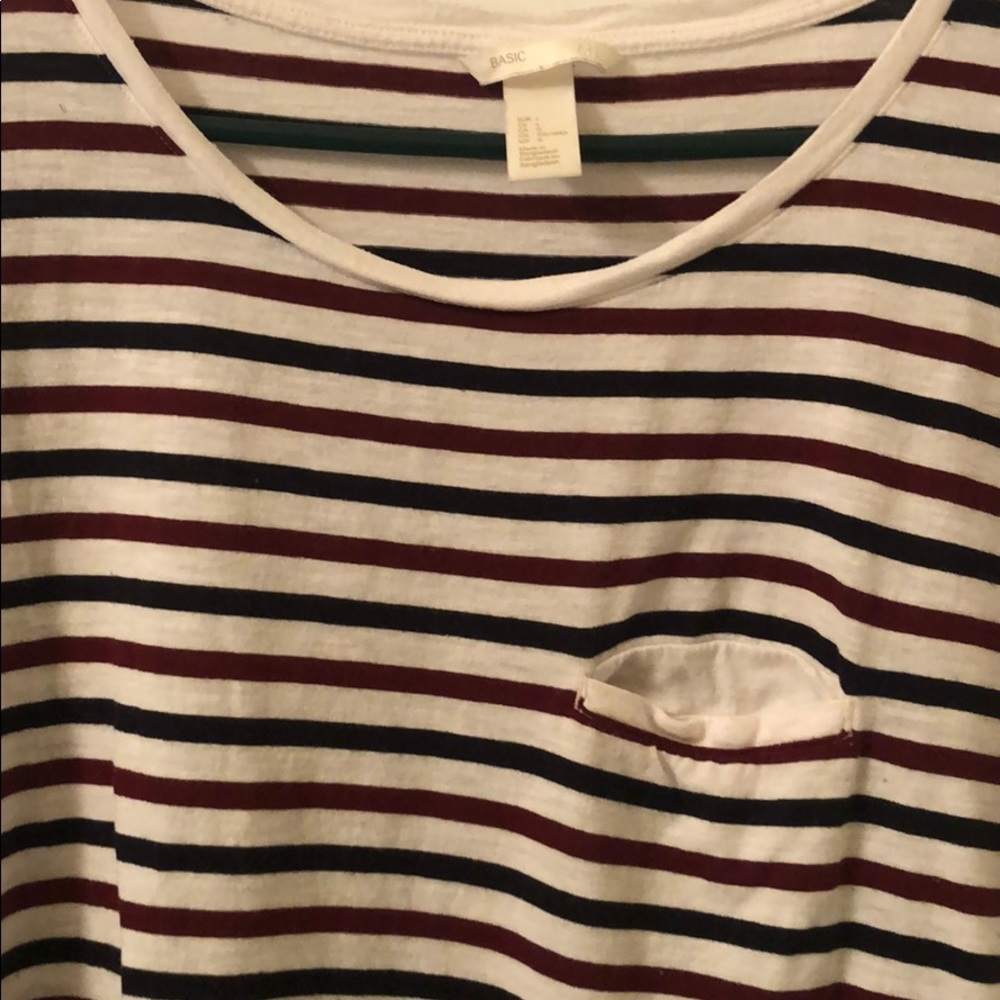 H&M basic striped tee - Picture 3 of 5